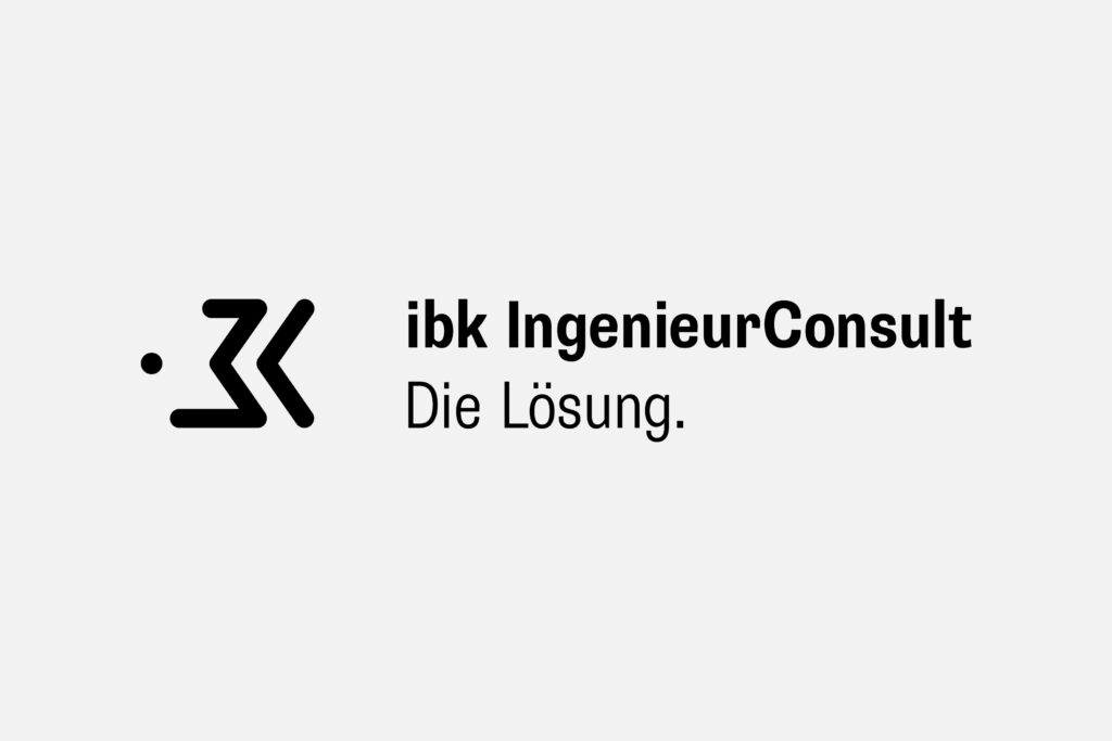 ibk IngenieurConsult Wortbildmarke Logo